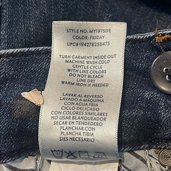 Seven7 Tummyless High Rise Skinny Jeans Size 4 - Picture 3 of 10